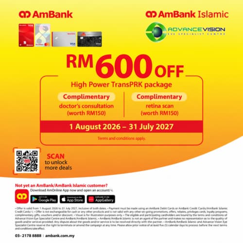 RM600 Off Promotion